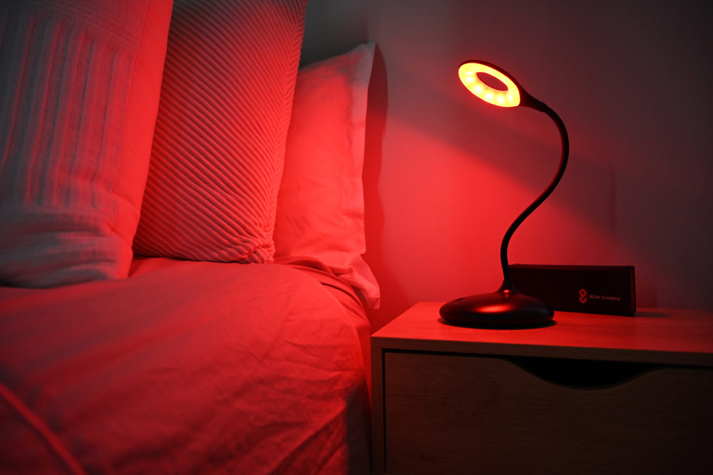Use Blue Light Blocking Lamp after sunset