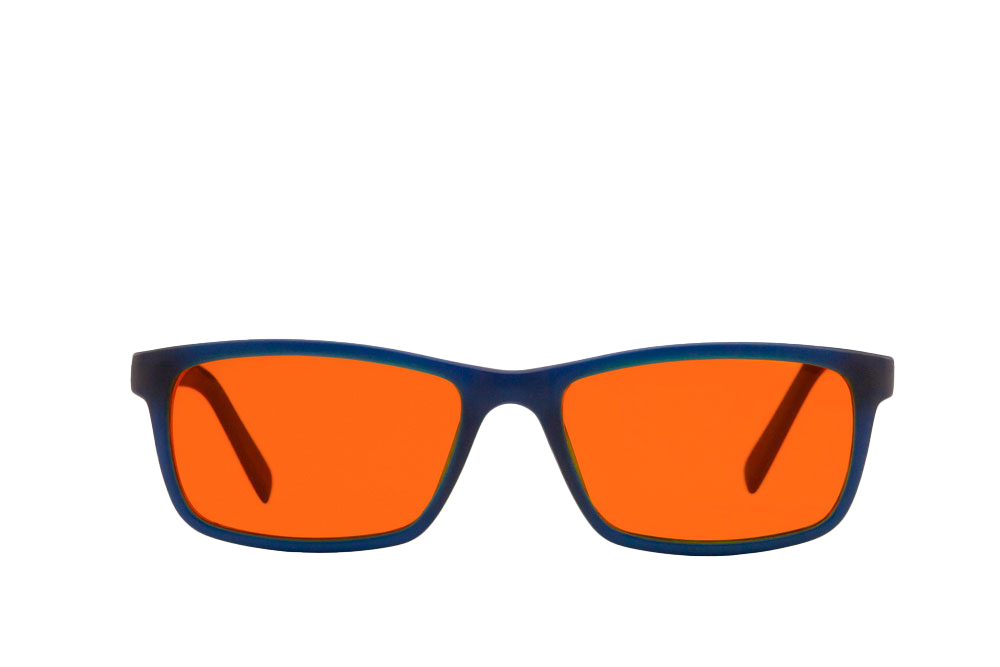 Hudson Blue Light Blocking Glasses Front View