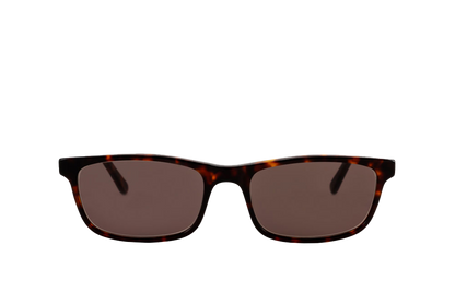 Tortoise Shell Sunglasses Prescription (Brown) Front View