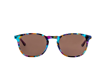 Elsa Kids Sunglasses Readers (Brown) Front View