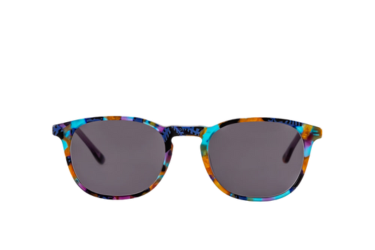 Elsa Kids Sunglasses Readers (Grey) Front View