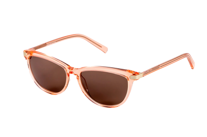 Melissa Sunglasses (Brown) Angled View